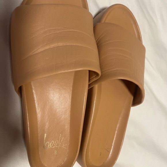 Beek leather platform sandals - Picture 1 of 1